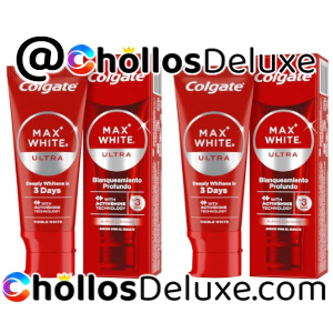 2x Colgate Max White Ultra Foam 50ml