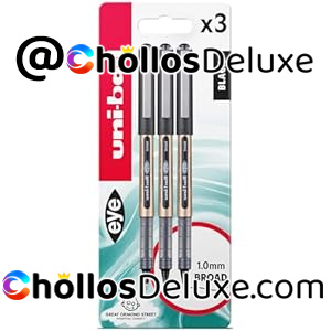 3x Uni-Ball UB-150 Eye Rollerball