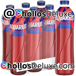 6x Aquarius Melocotón Rojo 1,5L