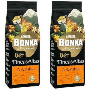 2x Bonka Café Grano Colombia 500g