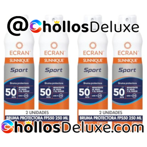 4x Ecran Sunnique Sport SPF50 250ml