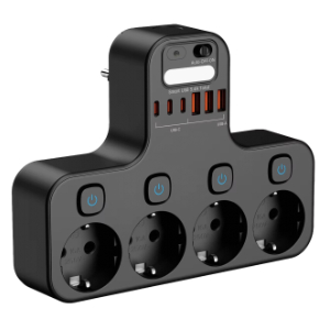 Regleta Enchufes 4000W USB-C Multifunción