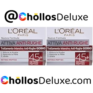 2x L'Oréal Antiarrugas +45 50ml