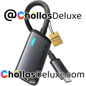 INIU Adaptador USB-C a HDMI 4K