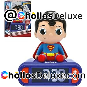 Superman Despertador Luz Nocturna