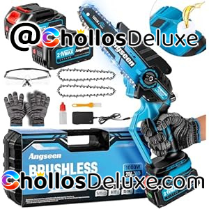 Mini Motosierra Batería 6" +Extras