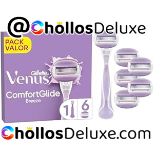 Gillette Venus 6 Recambios Maquinilla Mujer