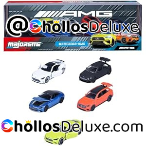 Majorette 5 Coches Mercedes AMG