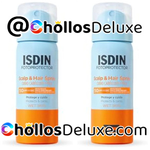 2x Isdin Scalp & Hair Spray SPF50