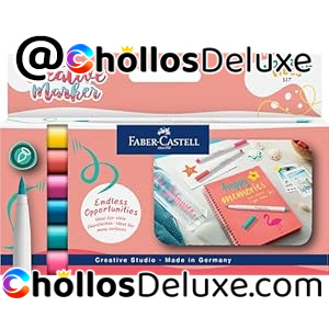 6x Faber-Castell Goldfaber Creative Markers