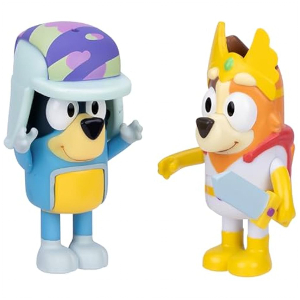 2x Bluey Fairytale Figuras Articuladas