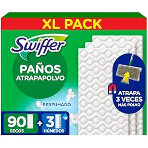 Swiffer 90 Paños Secos +3 Húmedos