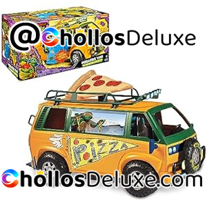 TMNT Pizza Fire Delivery Van