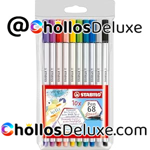 Stabilo Pen 68 Brush 10 Rotuladores