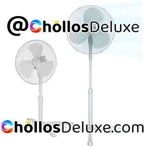 Ventilador de Pie 40W Oscilación