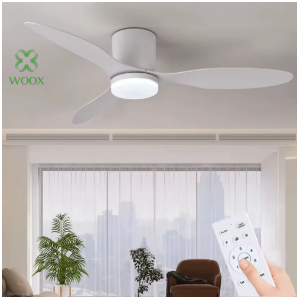 Ventilador Techo +Luz LED 86cm