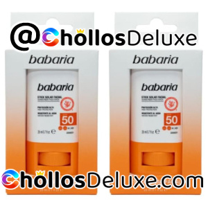 2x Babaria Stick Solar Facial SPF50+ 20g
