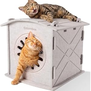Casa de Fieltro para Gatos 38x36x38cm