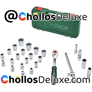 Bosch Juego Carraca 25 Piezas 1/2"