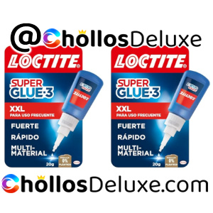 2x Loctite Super Glue-3 XXL Pegamento