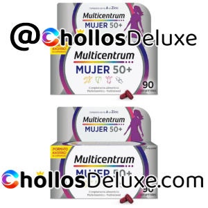 2x Multicentrum Mujer 50+ 90 Comprimidos