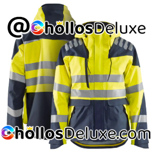 Chaqueta Hombre Reflectante Capucha Exterior