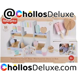Fisher-Price Heladería Madera 18 Piezas