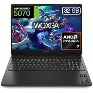 HP Omen 16" Portátil Ryzen AI 7 RTX 5070
