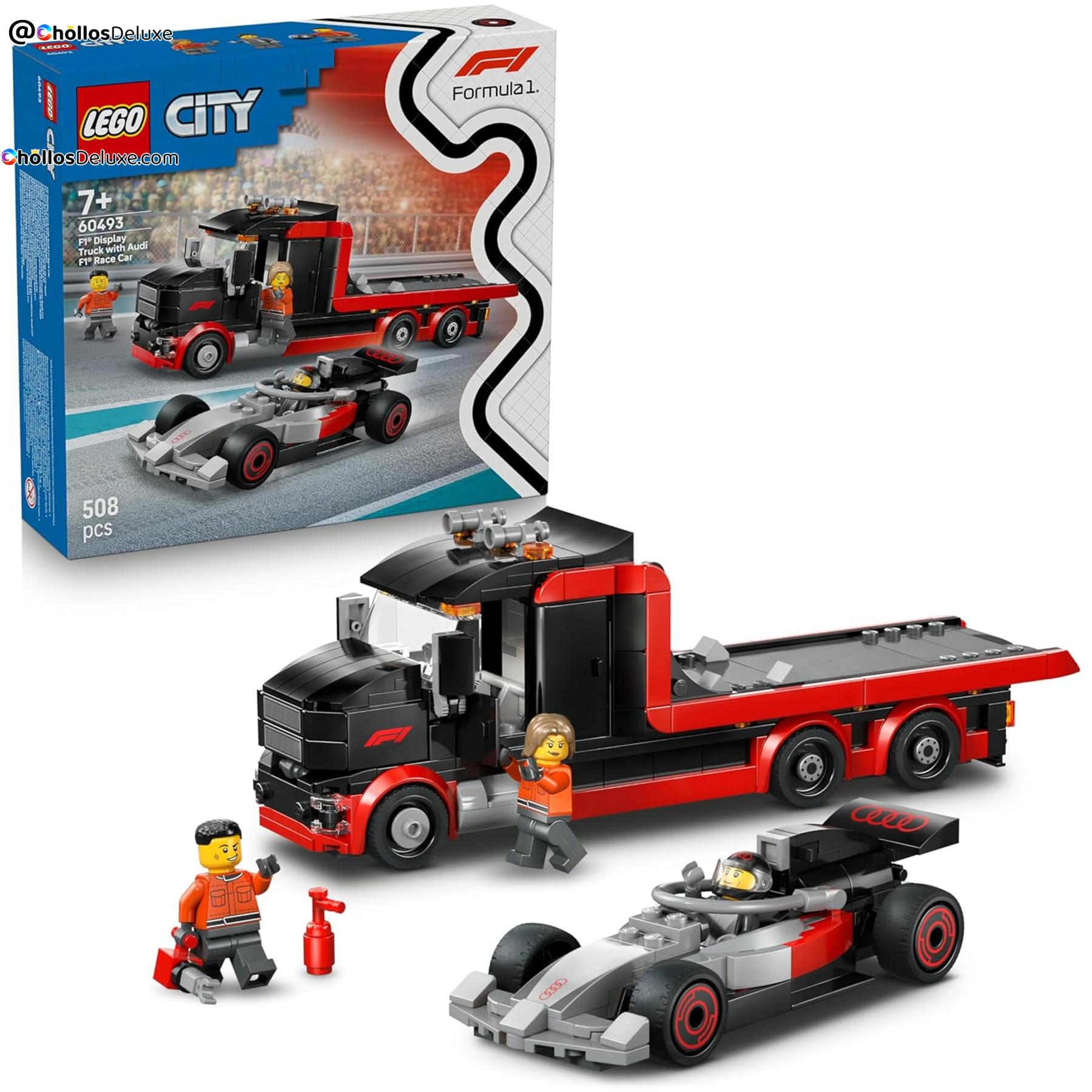 Lego City Camión de Exposición F1 Audi