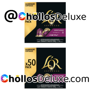 2x L'OR Sontuoso 50 Cápsulas Espresso