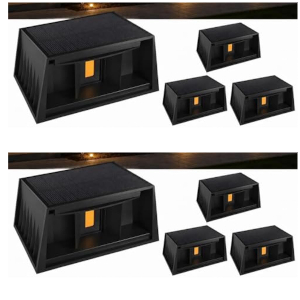 8x Apliques Solares de Pared 3000K IP65