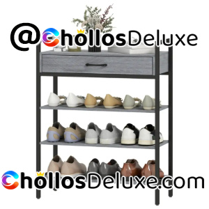 Zapatero Industrial 4 Niveles +Cajón