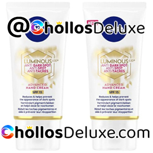 2x Nivea Luminous 630 Crema Manos 50ml