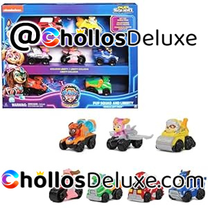 7x Paw Patrol Pup Squad Racers