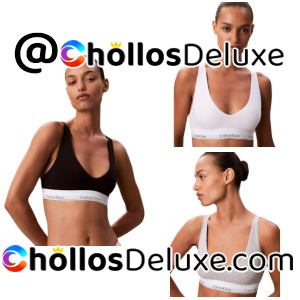 Calvin Klein Unlined Triangle Bralette Mujer