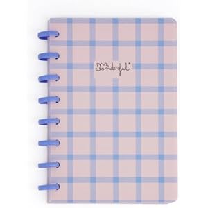 Mr. Wonderful Libreta A5 Cuadros