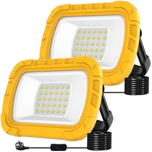 2x Focos LED Portátiles 30W