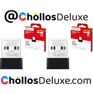 2x Mercusys MA14N Adaptador WiFi 6