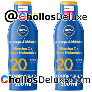 2x Nivea Sun Leche Solar FP20 200ml