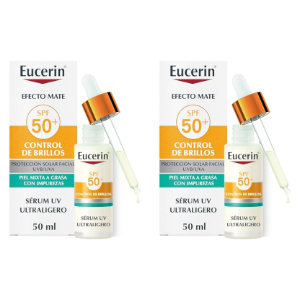 2x Eucerin Oil Control Serum SPF50+ 30ml