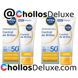 2x Nivea Sun Control Brillos FP50+ 40ml