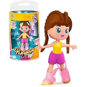 Pinypon Top Girls Morena Articulada