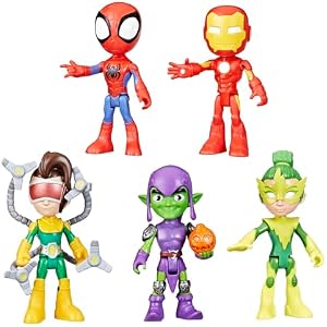 Hasbro Spidey 5 Figuras Acción