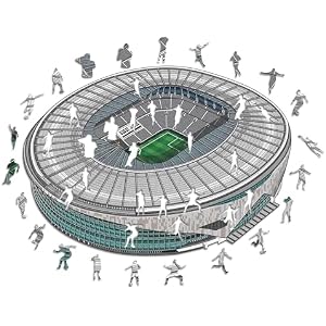 Iconic Puzzles Tottenham Stadium Puzzle 150 Piezas