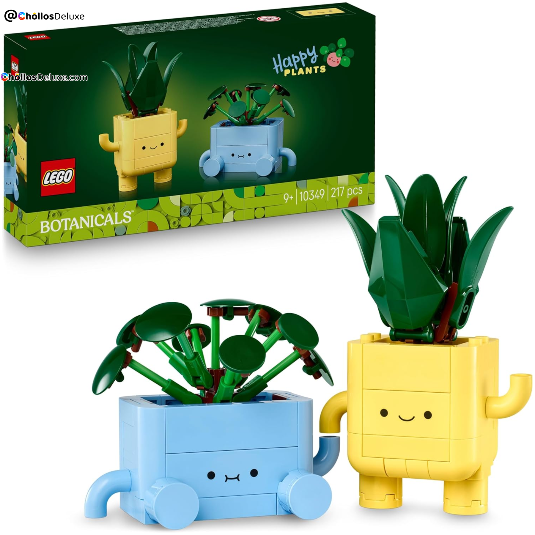 LEGO Plantas Felices Set de Construcción