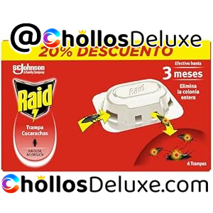 Raid Cebos Anticucarachas 6 Cebos