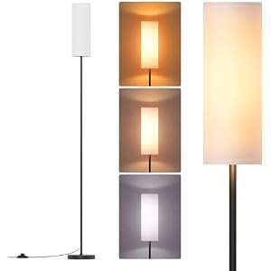 Lithomy Lámpara de Pie LED 3 Temperaturas