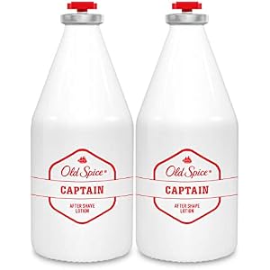 2x Old Spice Captain Loción Aftershave 100ml