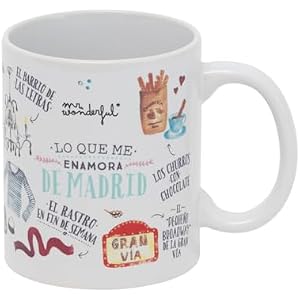Mr. Wonderful Madrid Taza Cerámica 300ml