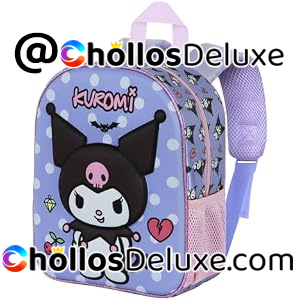 Hello Kitty Kuromi Rebel Mochila 3D